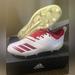 Adidas Shoes | Adidas Football Cleats Adizero 5-Star 7.0 Size 13 Red And White Iridescent | Color: Red/White | Size: 13