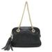 Gucci Bags | Gucci Soho Interlocking G Chain Shoulder Bag Tassel Leather Black 308983 | Color: Black | Size: Os
