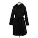 Eileen Fisher Coat: Black Jackets & Outerwear - Women's Size Large