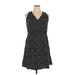 Old Navy Casual Dress: Black Polka Dots Dresses - Women's Size X-Large Tall