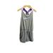 Nike Bottoms | Nike Little Girls' Dri-Fit Metallic Swoosh Sports Romper Shorts Outfit Sz 6 6x | Color: Gray/Purple | Size: 6g