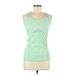 Athleta Active Tank Top: Green Activewear - Women's Size Medium