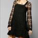 Urban Outfitters Dresses | Kimchi Blue Urban Outfitters Black Lace Bell Dress | Color: Black | Size: S