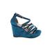 Torrid Wedges: Teal Shoes - Women's Size 8 1/2 Plus