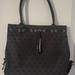 Dooney & Bourke Bags | Dooney & Bourke Women’s Black Canvas Satchel Bag | Color: Black/Silver | Size: Os