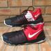Nike Shoes | Nike Team Hustle Quick Black/Red Boys Basketball Shoes Sneakers Size 5.5y | Color: Black/Red | Size: 5.5b