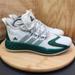 Adidas Shoes | Adidas Mens Pro Boost Low White Green Basketball Shoes Size 6.5 Sneakers | Color: Green/White | Size: 6.5