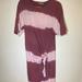 Zara Dresses | Pink Tye Zara Trafaluc Maternity Dress Size Small Maxi | Color: Pink | Size: S