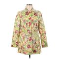 Tyler Boe Jacket: Yellow Tropical Jackets & Outerwear - Women's Size 8