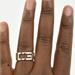 Gucci Jewelry | Gucci: Sterling Silver, "G" Logo Band/Ring Sz: 6 (1467) | Color: Silver | Size: 6