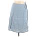 PrAna Casual Skirt: Blue Bottoms - Women's Size Large