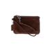 Coach Factory Leather Wristlet: Brown Bags