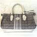 Coach Bags | Coach White And Silver Molly Legacy Satchel | Color: Silver/White | Size: Os