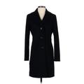 Calvin Klein Wool Coat: Black Jackets & Outerwear - Women's Size 2