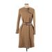 Burberry Wool Coat: Tan Jackets & Outerwear - Women's Size 0