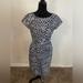 J. Crew Dresses | Jcrew Sheath Dress Size 6 | Color: Blue/Cream | Size: 6