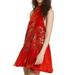 Free People Dresses | Nwt. Free People Jill’s Sequin Swing Dress | Color: Red | Size: S