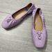 Coach Shoes | Coach Eleanor Ballet Flat Shoes In Lilac Sz 9.5 | Color: Purple | Size: 9.5