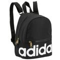 Adidas Accessories | New Adidas Linear Mini Backpack In Black, White And Gold | Color: Black/White | Size: Various