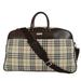 Burberry Bags | Burberry Beige Burberry Check 2way Duffle Handbag | Color: Brown/Tan | Size: W 19.7 X H 12.6 X D 9.8 "