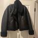 Zara Jackets & Coats | Nwt Zara Black Sherpa Crop Jacket | Color: Black | Size: M