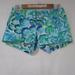Lilly Pulitzer Shorts | Lilly Pulitzer 0 Nwt Walsh Shorts Lazy River | Color: Blue/Green | Size: 0