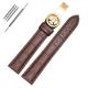 RONGYEDE Genuine Leather Watch Strap for PP Patek Philippe Granate 5167Ax 20 mm 21 mm 22 mm Bracelet for Men and Women (Size: 19 mm), 21 mm, Aluminium Leather