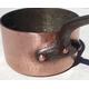 Vintage 6.5inch French Copper Saucepan| Made in France| Hammered Finish| Tin Lining| French Copper Cookware| 3mm Thick| 4lbs|