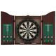 Home outdoor OthersProfessional Dart Set with Dartboard and Cabinet Sisal Steel