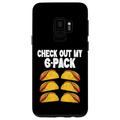Hülle für Galaxy S9 Lustig, schauen Sie sich mein Six-6-Pack mit Tacos für Cinco
