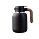 Electric Kettle Insulating Kettle Stainless Steel Household Hot Water Kettle Large Capacity Insulated Water Kettle Hot Water Bottle Stewed Tea Pot Tea Kettle (Color : Black, Size : 1.6L)