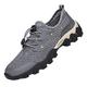 kosopse Shoes Men's Black 47 Sports and Leisure Shoes Men's Hiking Shoes Tourism and Hiking Shoes Mesh Shoes Transparent Shoes Men, gray, 10 UK