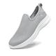 CCAFRET Mens Gym Shoes Men's Casual Shoes Casual Shoes Light Breathable Sports Shoes Men's Walking Shoes Casual Sports Shoes Men's Shoes. (Color : Light Gray, Size : 10.5 UK)