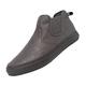 CCAFRET Mens Gym Shoes Men's Slip-on Loafers Breathable and Comfortable Outdoor Canvas Shoes Men's Tennis Shoes (Color : Grau, Size : 6.5 UK)