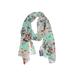 Cejon Scarf: Teal Floral Accessories