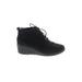 Unstructured by Clarks Wedges: Black Shoes - Women's Size 5