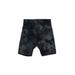 Lululemon Athletica Athletic Shorts: Black Tie-dye Activewear - Women's Size 2