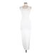 Fashion Nova Casual Dress: White Dresses - Women's Size Large