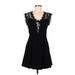 BCBGeneration Cocktail Dress - A-Line: Black Dresses - Women's Size 6