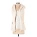 Grace & Lace Faux Fur Vest: Ivory Jackets & Outerwear - Women's Size X-Small