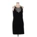 White House Black Market Casual Dress - Mini: Black Dresses - Women's Size X-Large