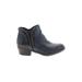 Miz Mooz Ankle Boots: Blue Shoes - Women's Size 36