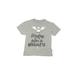 Harry Potter Short Sleeve T-Shirt: Gray Tops - Kids Girl's Size Small