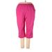 Alfred Dunner Casual Pants - High Rise: Pink Bottoms - Women's Size 18