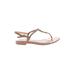 Brooks Brothers Sandals: Tan Shoes - Women's Size 7