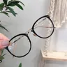 Übergroße Brillen fassungen klare Gläser Brillen Frauen Brillen fassungen runde Brillen fassungen