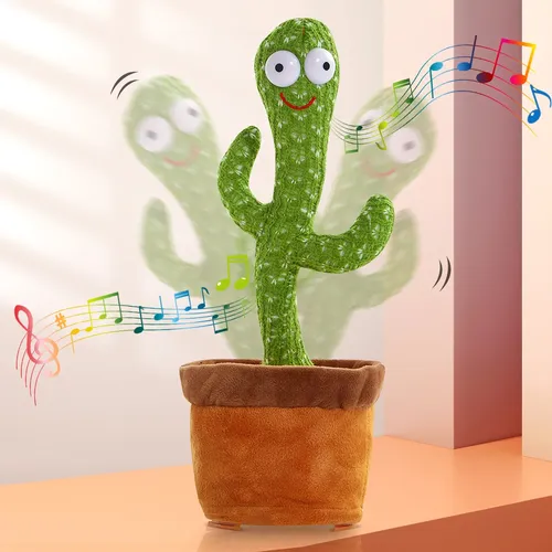 Kinderspiel zeug singende tanzende Kaktus-elektronische sprechende Puppe mit Aufnahme-und