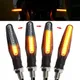 2/1pcs LED Motorrad Blinker Licht 12 smd Heck blinker fließendes Wasser Blinker ip68 biegbare