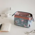 Trousse de voyage flamant rose pour femme trousse cosmétique trousse de maquillage trousse de