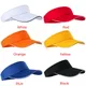 Casquette unisexe réglable unisexe chapeau pare-soleil uni casquette respirante pour le sport le